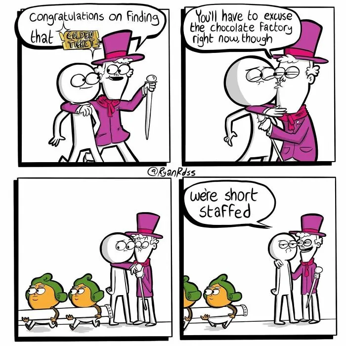 30 Comics That Depict Situations When Life Is Not Going According To Plan By Ryan Rds