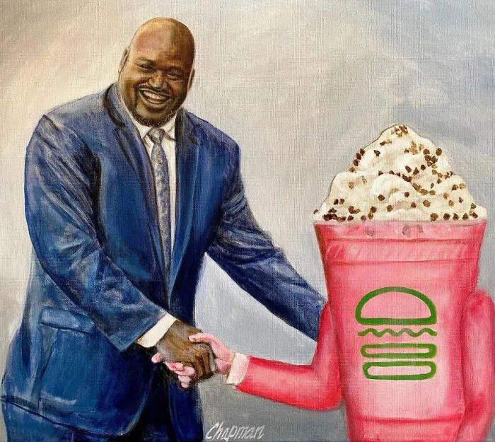 Artist Gives A Comically Exaggerated Representation Of Popular Characters And Phenomena In His Paintings, And Here Are The Best 59 Pics 