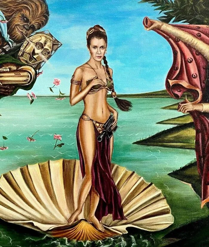 Artist Gives A Comically Exaggerated Representation Of Popular Characters And Phenomena In His Paintings, And Here Are The Best 59 Pics 