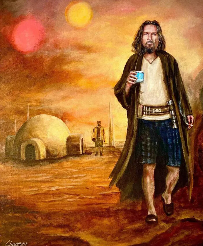 Artist Gives A Comically Exaggerated Representation Of Popular Characters And Phenomena In His Paintings, And Here Are The Best 59 Pics 