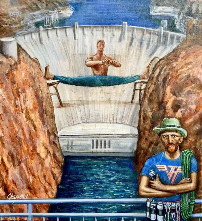 Artist Gives A Comically Exaggerated Representation Of Popular Characters And Phenomena In His Paintings, And Here Are The Best 59 Pics 