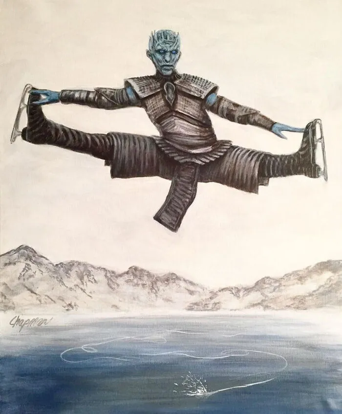 Artist Gives A Comically Exaggerated Representation Of Popular Characters And Phenomena In His Paintings, And Here Are The Best 59 Pics 