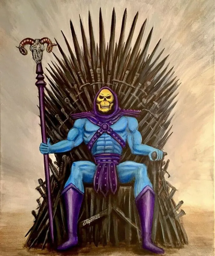 Artist Gives A Comically Exaggerated Representation Of Popular Characters And Phenomena In His Paintings, And Here Are The Best 59 Pics 