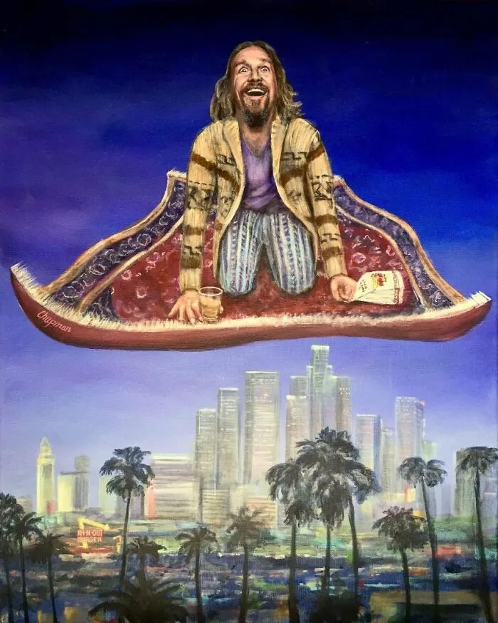 Artist Gives A Comically Exaggerated Representation Of Popular Characters And Phenomena In His Paintings, And Here Are The Best 59 Pics 