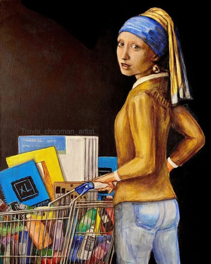 Artist Gives A Comically Exaggerated Representation Of Popular Characters And Phenomena In His Paintings, And Here Are The Best 59 Pics 