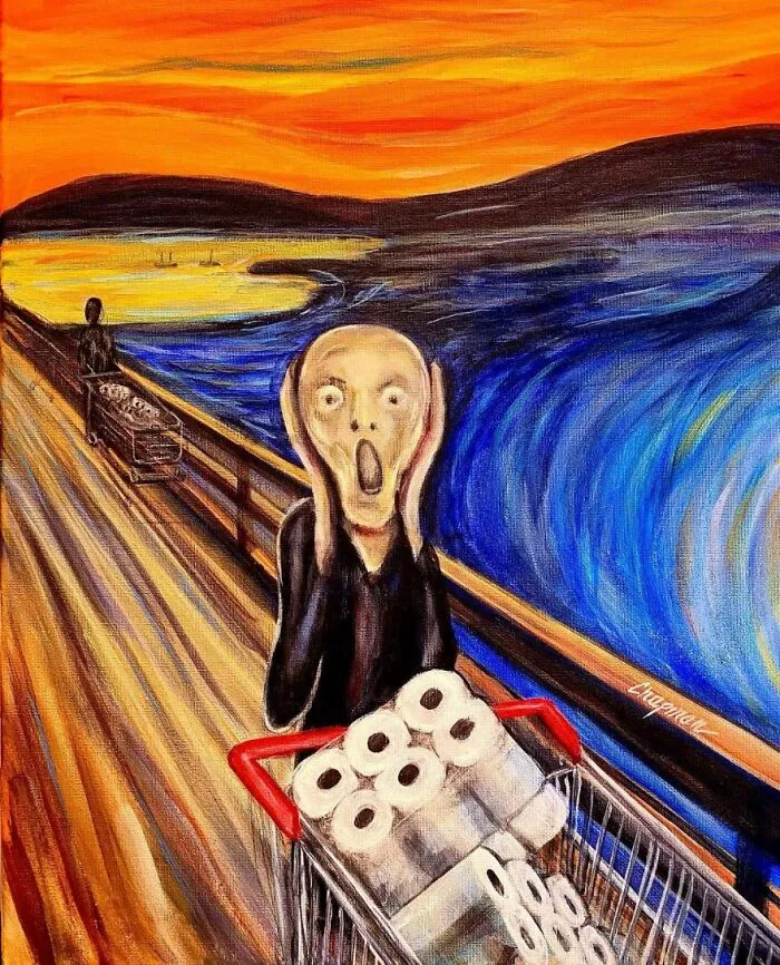 Artist Gives A Comically Exaggerated Representation Of Popular Characters And Phenomena In His Paintings, And Here Are The Best 59 Pics 
