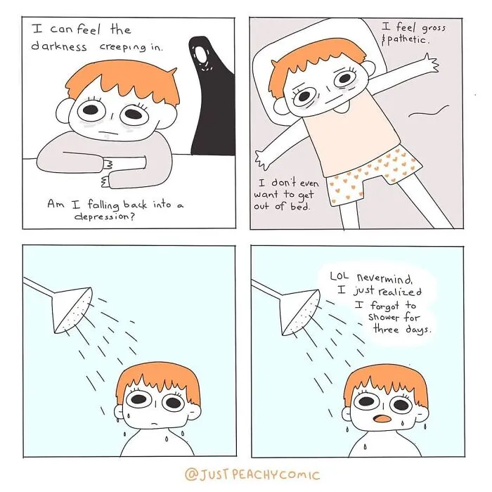 30 Comics About Mental Health That You Might Relate To By Holly Chisholm (New Pics)