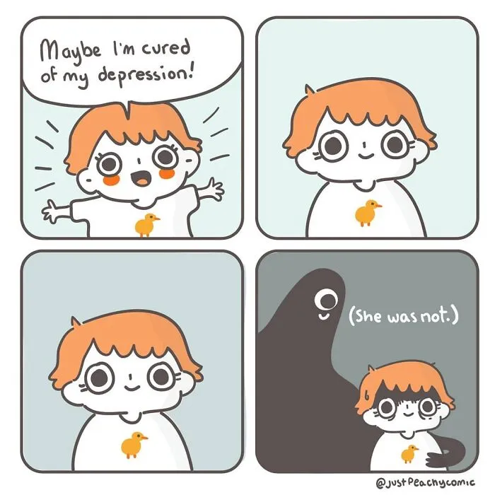 30 Comics About Mental Health That You Might Relate To By Holly Chisholm (New Pics)
