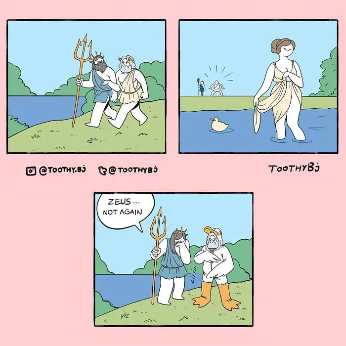 If You Have A Dark Sense Of Humor, You Will Probably Enjoy These Comics With Twisted Endings By ToothyBj (30 New Pics)