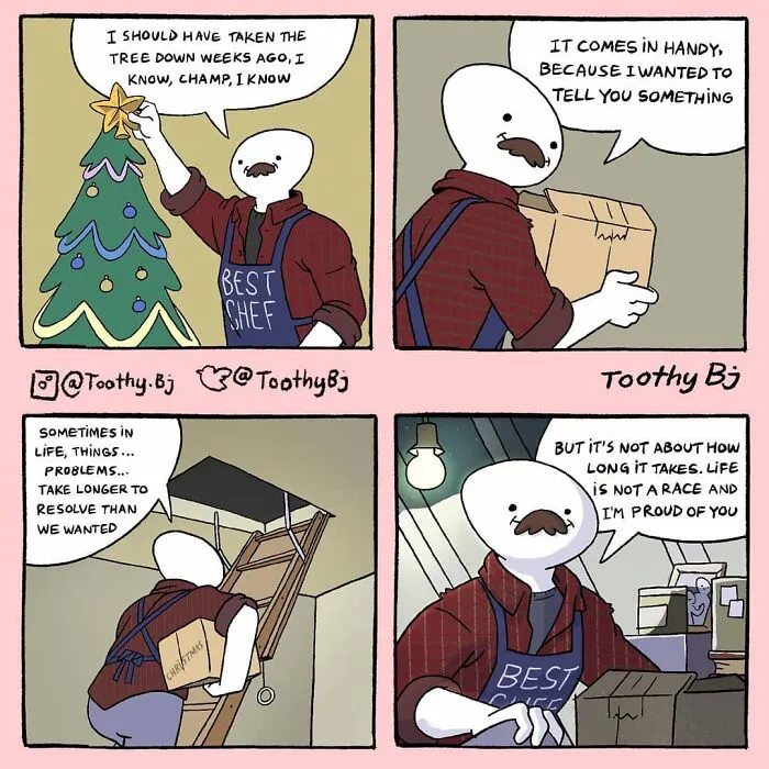 If You Have A Dark Sense Of Humor, You Will Probably Enjoy These Comics With Twisted Endings By ToothyBj (30 New Pics)