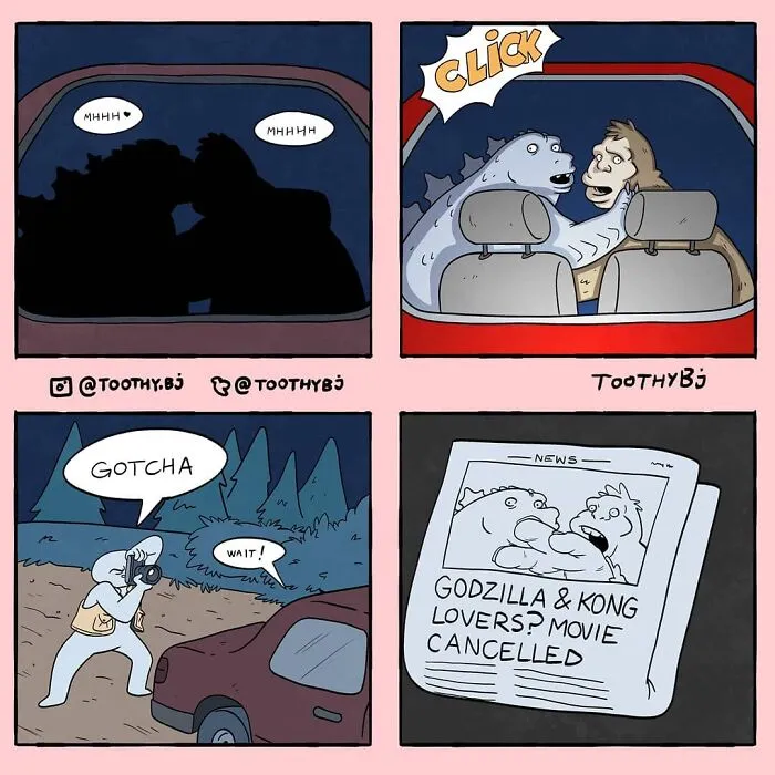 If You Have A Dark Sense Of Humor, You Will Probably Enjoy These Comics With Twisted Endings By ToothyBj (30 New Pics)