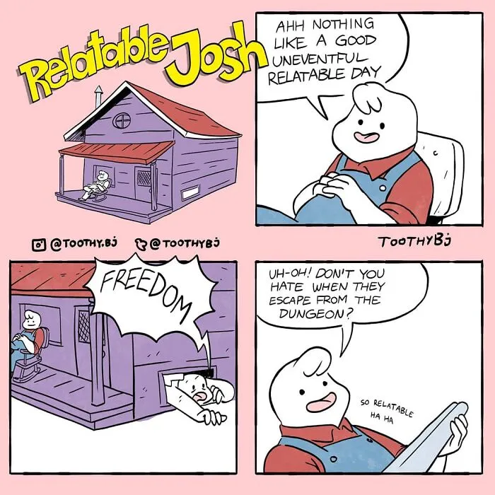 If You Have A Dark Sense Of Humor, You Will Probably Enjoy These Comics With Twisted Endings By ToothyBj (30 New Pics)