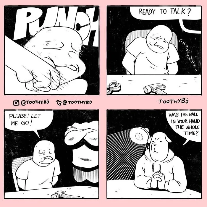 If You Have A Dark Sense Of Humor, You Will Probably Enjoy These Comics With Twisted Endings By ToothyBj (30 New Pics)