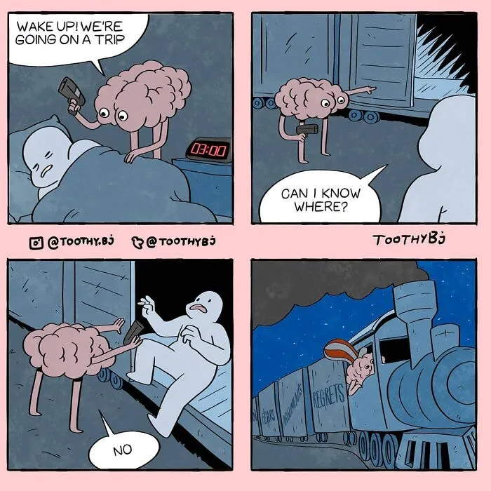 If You Have A Dark Sense Of Humor, You Will Probably Enjoy These Comics With Twisted Endings By ToothyBj (30 New Pics)