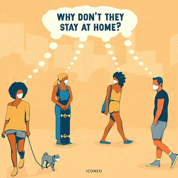 German Artist Shows What's Problematic About Modern Societies In His 26 Illustrations