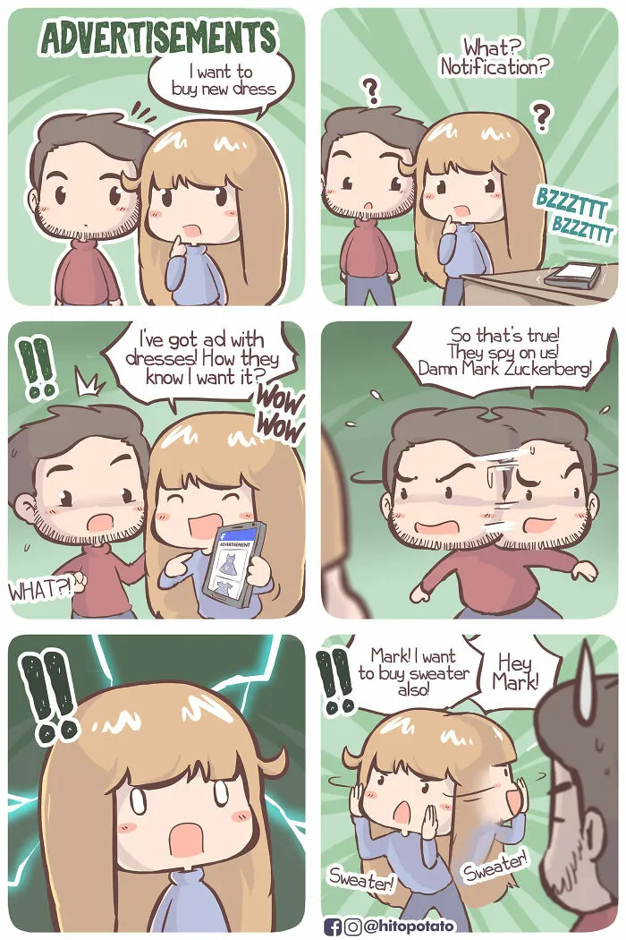 Artists Illustrate Their Relationship And Everyday Life In 30 Comics