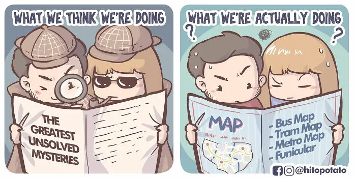 Artists Illustrate Their Relationship And Everyday Life In 30 Comics