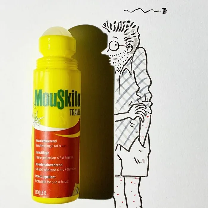 Shadows Of Random Objects Make Up Fun Illustrations By This Artist (50 Pics)