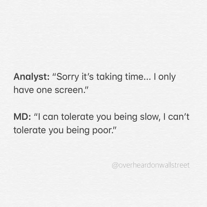 30 Hilarious Private Conversations People Overheard On Wall Street And Just Had To Share