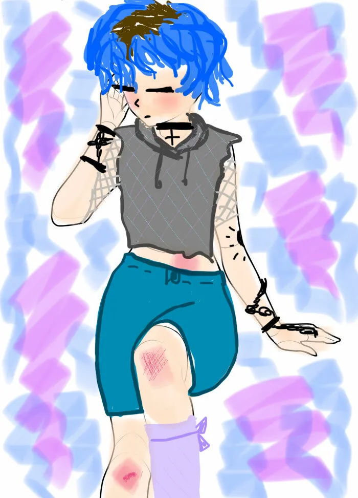 Robyn, Genderfluid, Did This Rlly Quickly On iPhone Editor😖