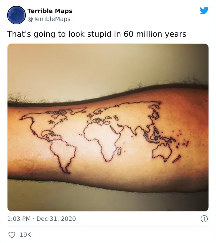 Tattoos Are Forever.
skin Isn't