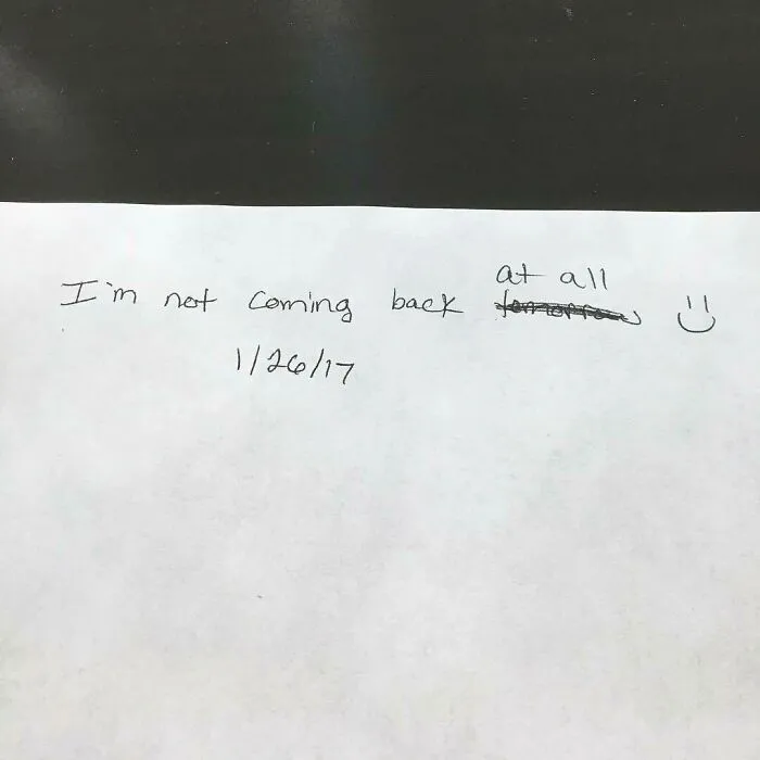 Best Resignation Letter Ever