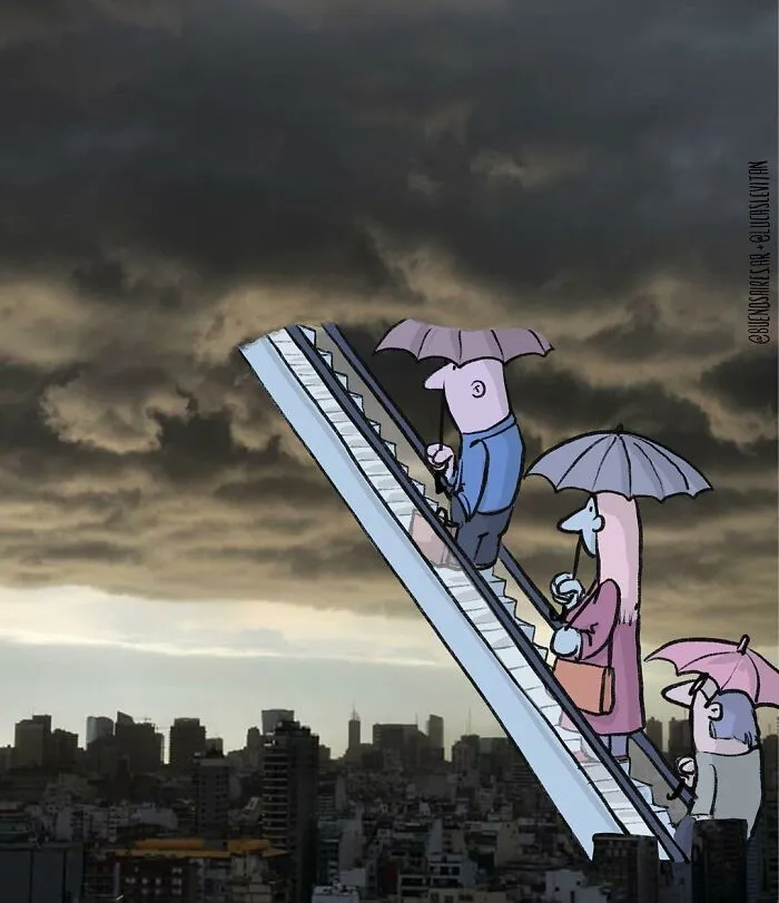 Illustrator Adds Funny Cartoons To Strangers’ Instagram Photos (30 New Pics)
