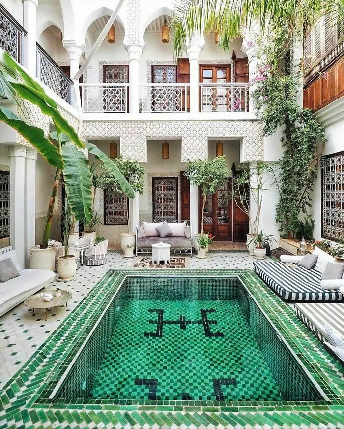 Riad Yasmine  Marrakech, Morocco C. 2002
