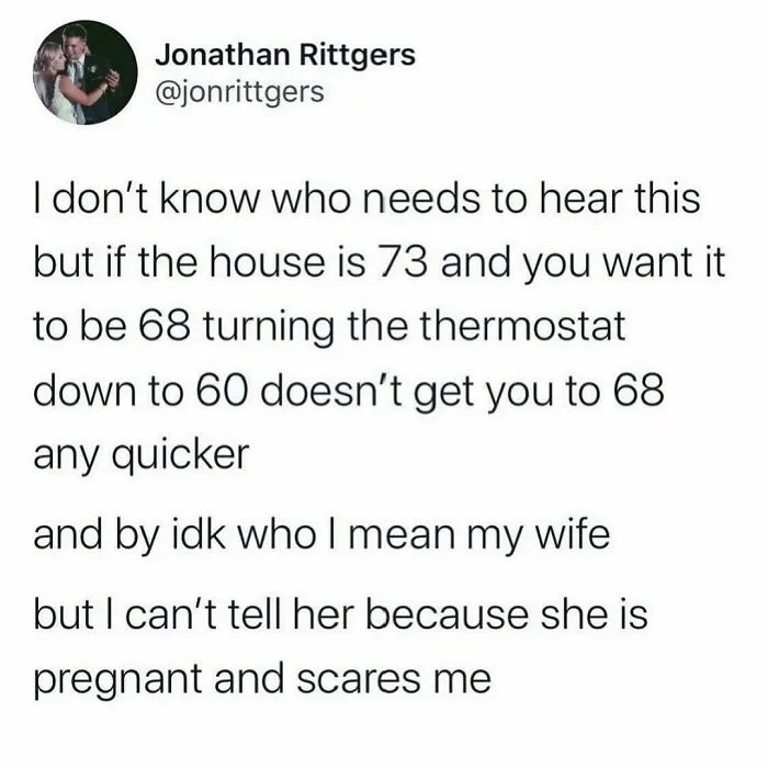 A Message From The Thermostat Police
