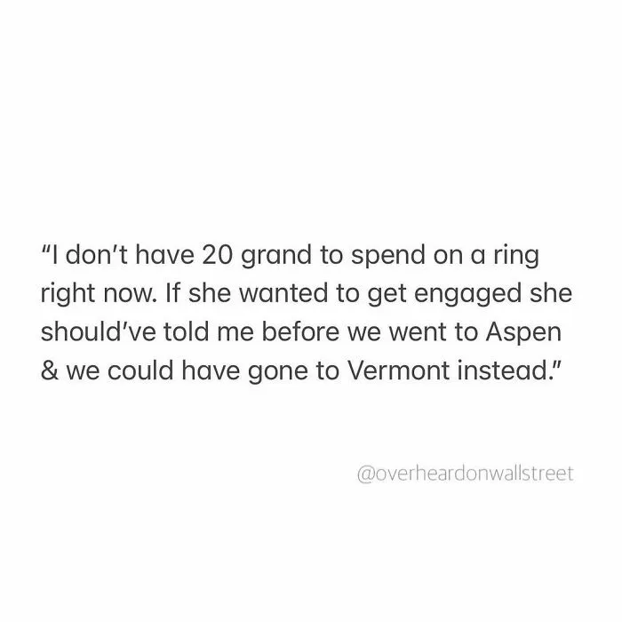 30 Hilarious Private Conversations People Overheard On Wall Street And Just Had To Share