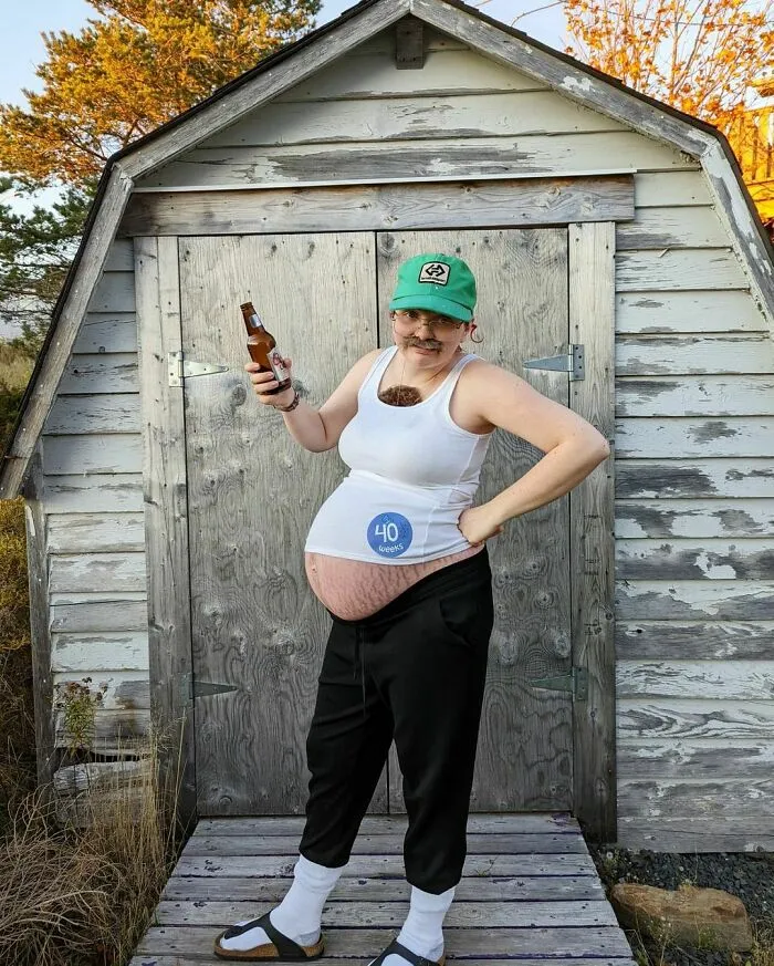 40 Weeks Still Pregnant.showing Off My Hard Earned Belly With Allllllll Of My Stretch Marks
