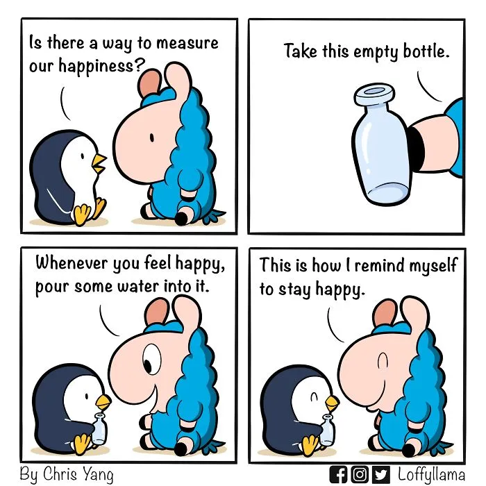 I Make Wholesome Comics About A Blue Llama That Might Brighten Up Your Day (23 New Pics)