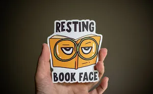 I Made These Stickers For My Library.