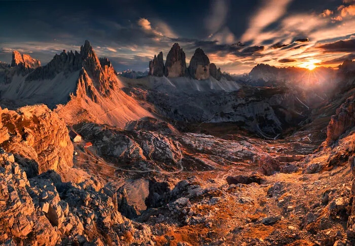 Tre Cime, Dolomites, Italy