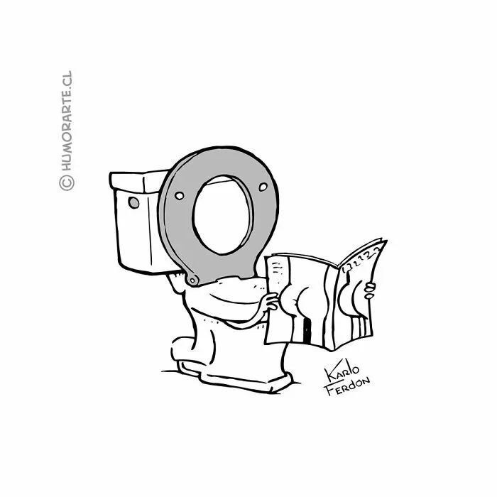 Este artista crea divertidos cómics minimalistas de una sola viñeta (30 nuevas imágenes)