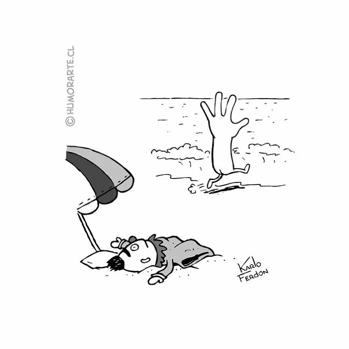 Este artista crea divertidos cómics minimalistas de una sola viñeta (30 nuevas imágenes)