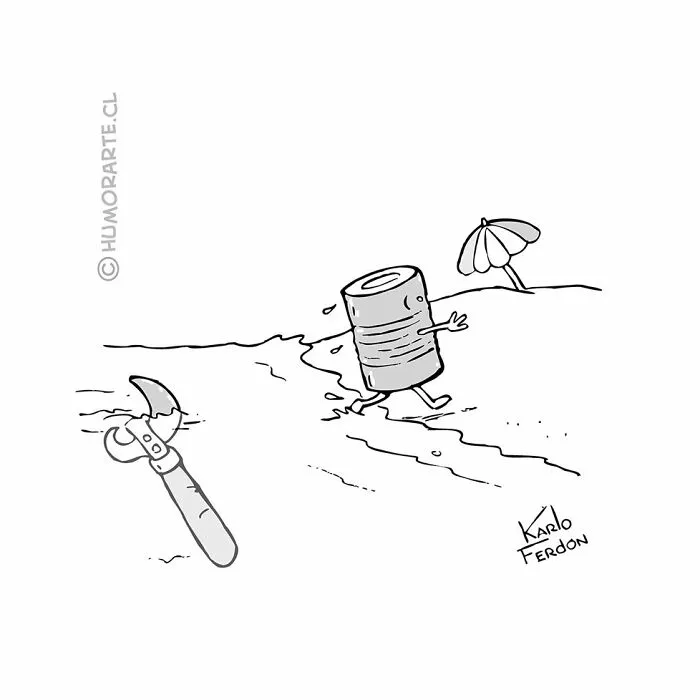 Este artista crea divertidos cómics minimalistas de una sola viñeta (30 nuevas imágenes)