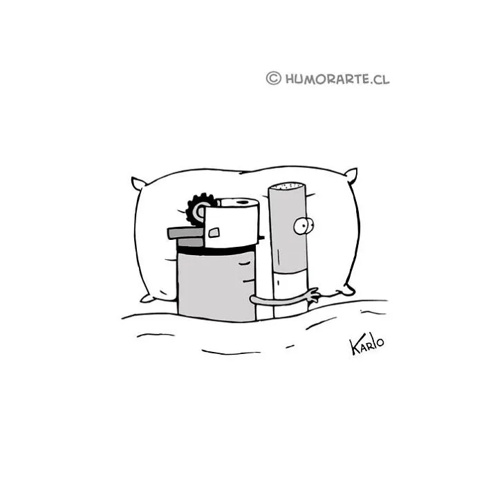 Este artista crea divertidos cómics minimalistas de una sola viñeta (30 nuevas imágenes)