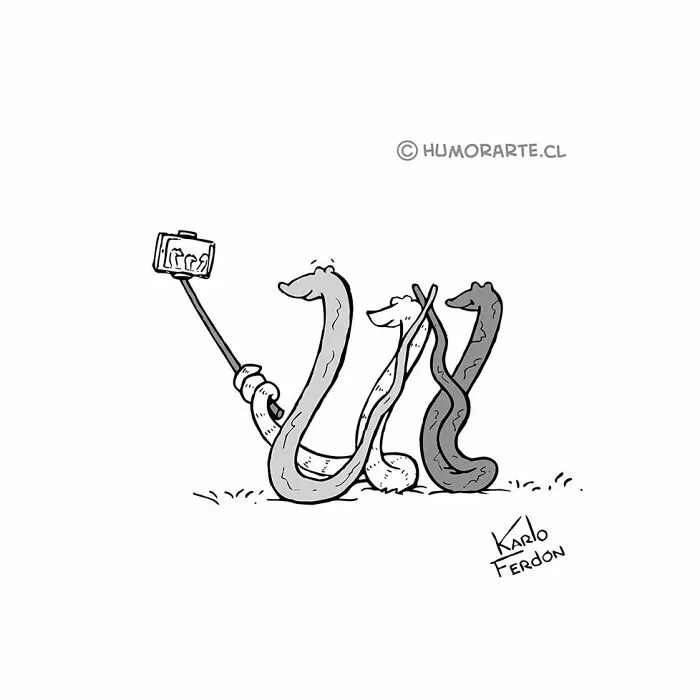 Este artista crea divertidos cómics minimalistas de una sola viñeta (30 nuevas imágenes)