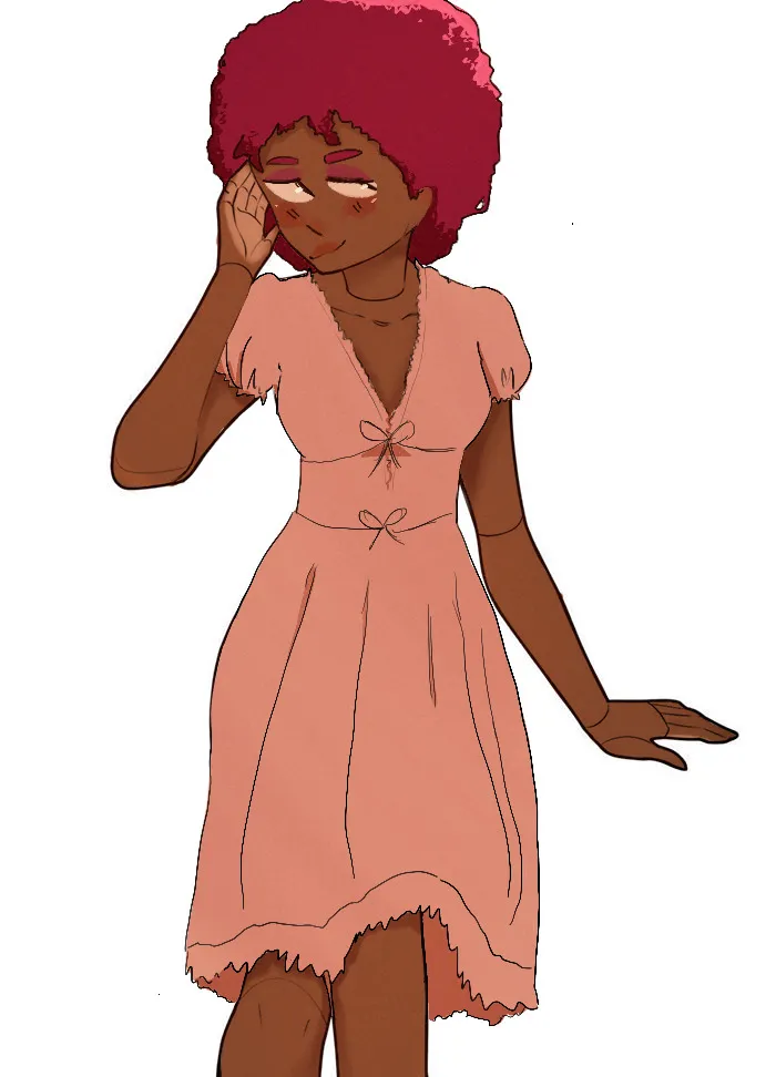 My Oc Mona! I Had A Few Spare Minutes And This Looked Fun :)