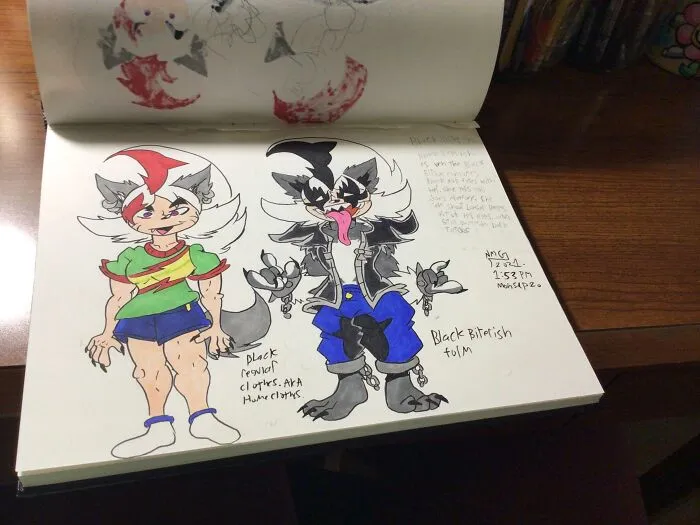 It’s Not My Best Drawing But I’m In Love With How The Character Design Came Out.