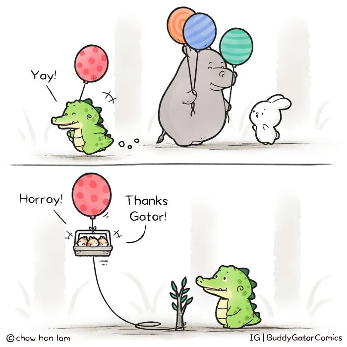 My 28 Comics About Adorable Animals Show A Good Example For Us Humans (New Pics)
