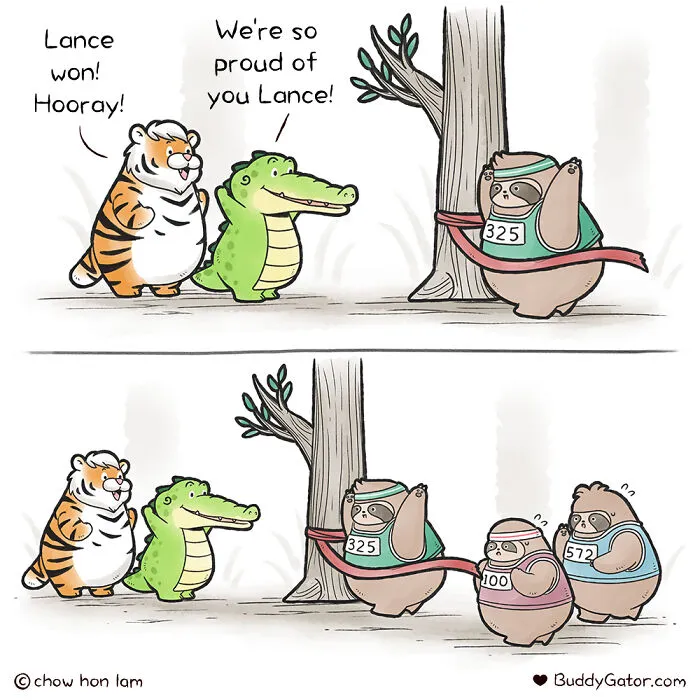 My 28 Comics About Adorable Animals Show A Good Example For Us Humans (New Pics)