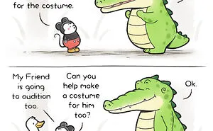 My 28 Comics About Adorable Animals Show A Good Example For Us Humans (New Pics)