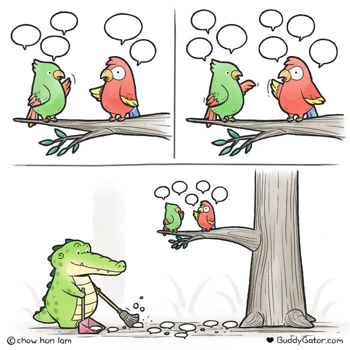 My 28 Comics About Adorable Animals Show A Good Example For Us Humans (New Pics)
