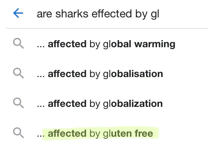 Hey Pandas, What Was The Weirdest Google Text Prediction You Ever Got?