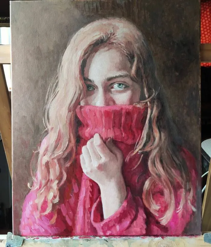 Red Sweater
