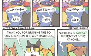 My Parenting Experience In 30 Comics With A Feline Twist (New Pics)