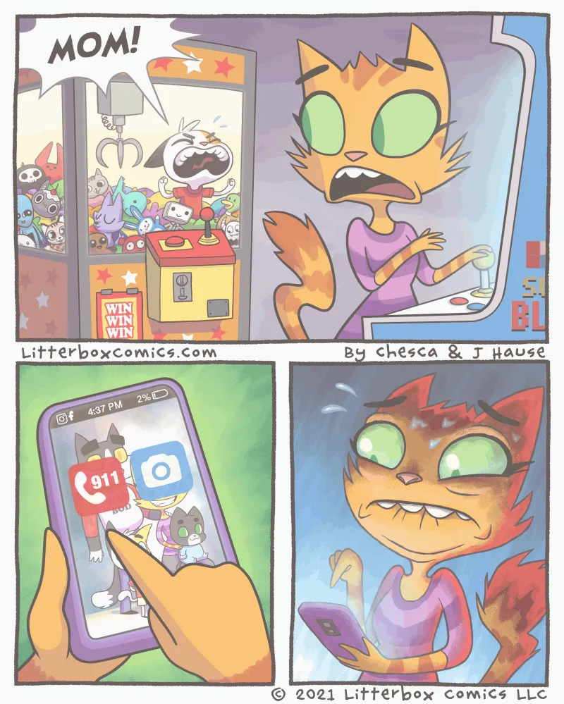 My Parenting Experience In 30 Comics With A Feline Twist (New Pics)