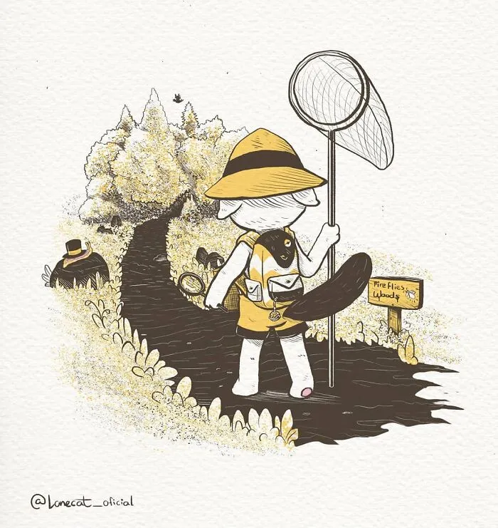 In Summer The Firefly Woods Get Full Of Colorful And Exotic Bugs